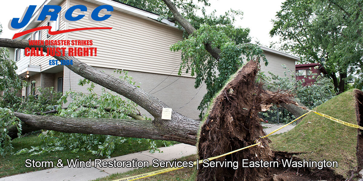   wind damage restoration in Wenatchee, WA