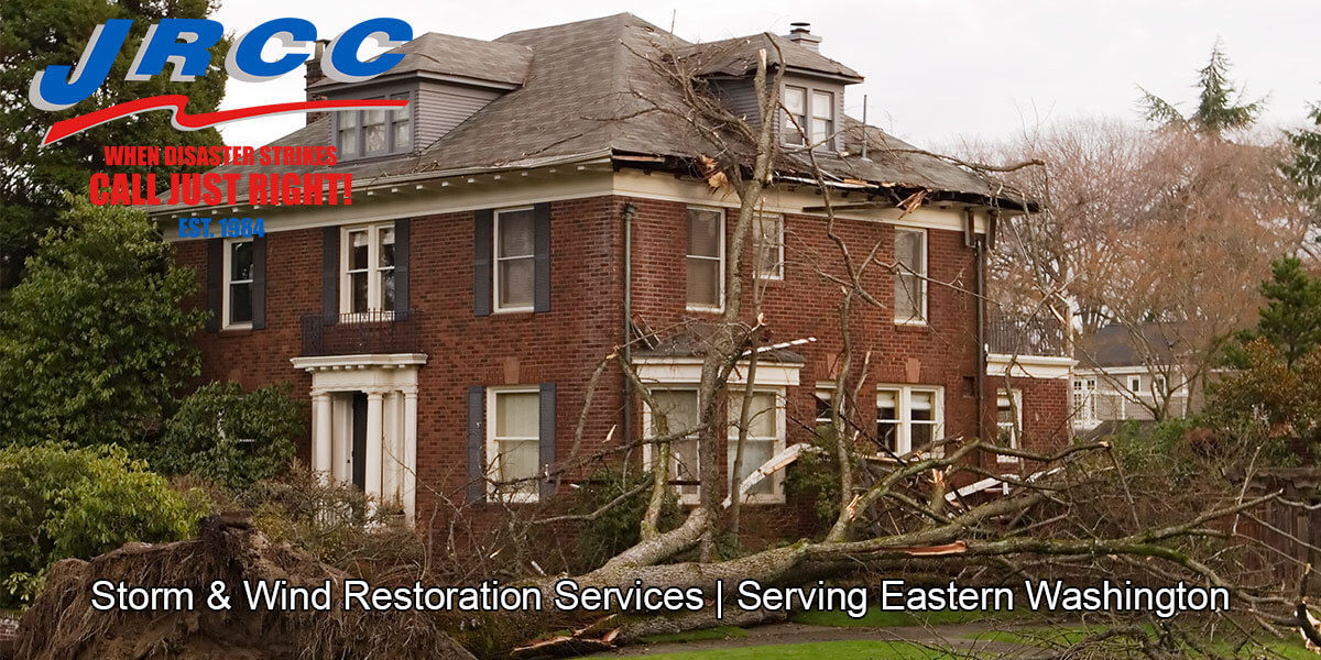   wind damage restoration in Bridgeport, WA