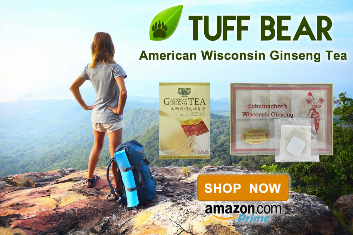 Top Brand! Best Wisconsin Ginseng Tea  