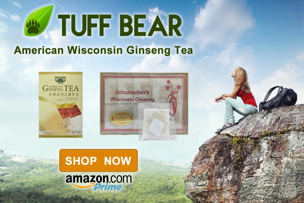 Top Brand! Top Wisconsin Ginseng Tea  