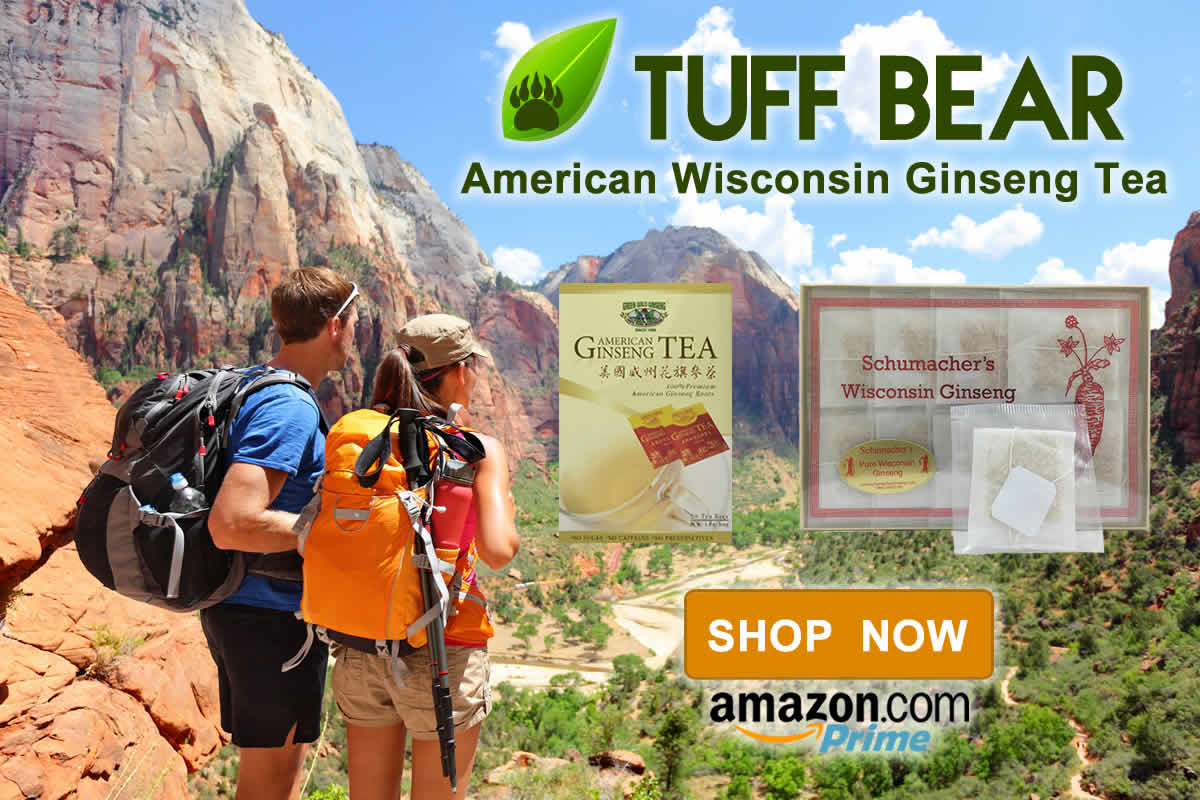 Don't Wait! Brand New Wisconsin Ginseng Tea  